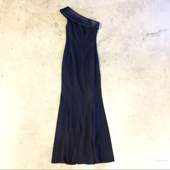 zac posen black gown